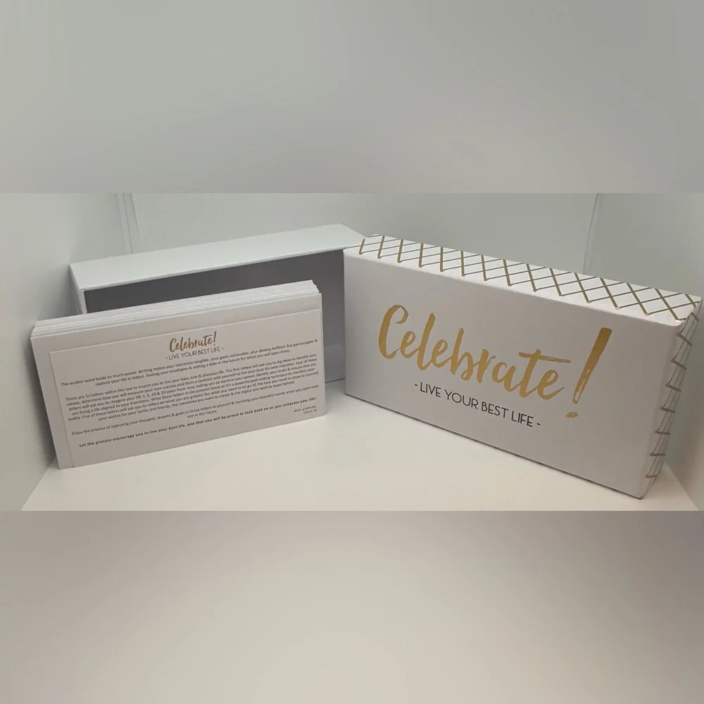 Celebrate Your Best Life w/12 Letters To Write Your Own Story